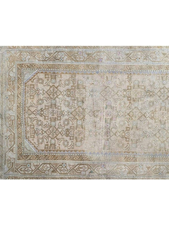 3x13 Antique Persian Angles Runner - 107415.