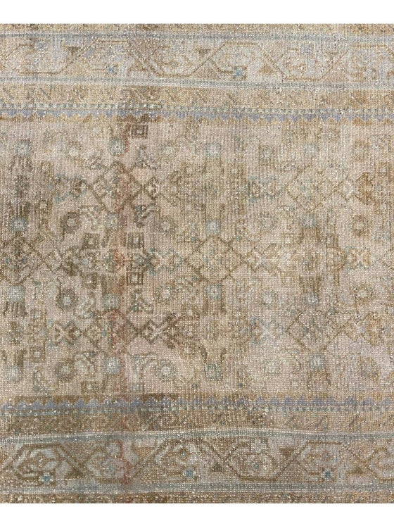 3x13 Antique Persian Angles Runner - 107415.