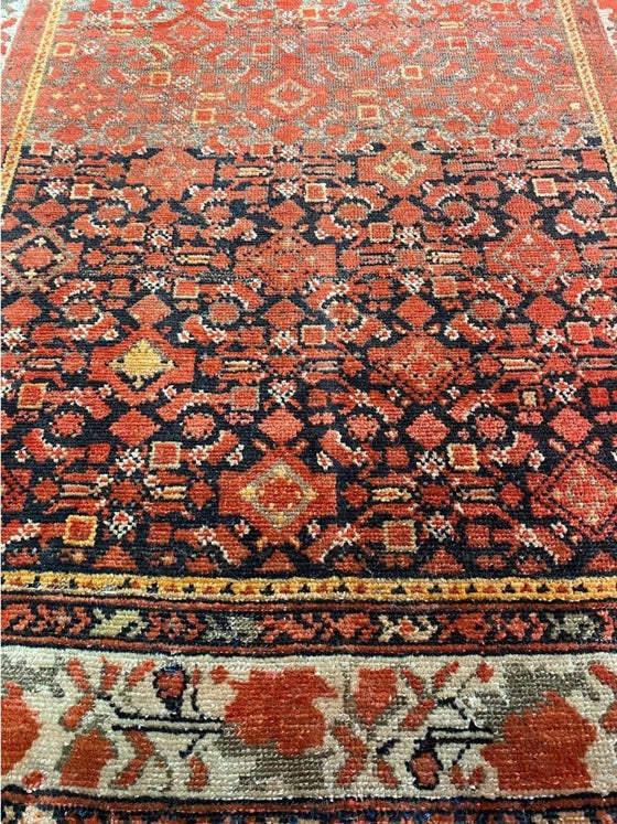 3x13 Antique Persian Malayer Runner - 110574.