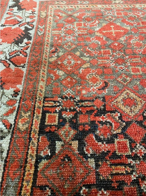 3x13 Antique Persian Malayer Runner - 110574.