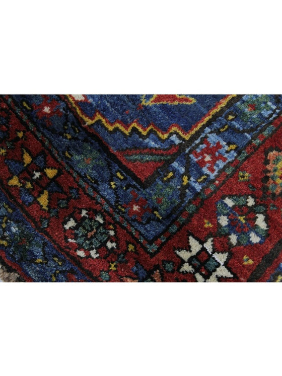 3x13 Old Persian Heriz Runner Rug - 110401.