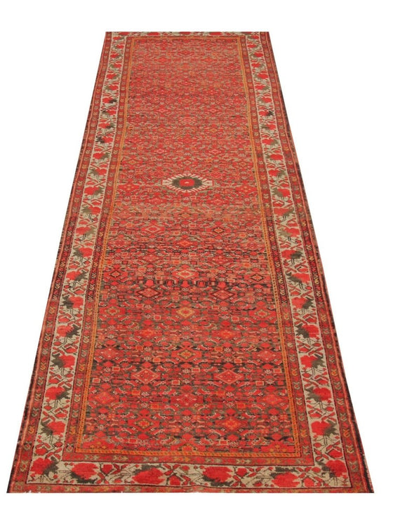 3x13 Old Persian Malayer Runner Rug - 110567.