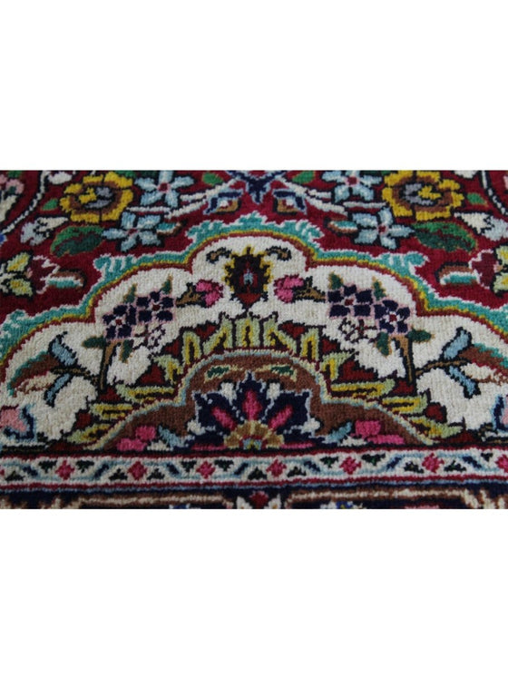 3x13 Old Persian Tabriz Runner Rug - 110405.