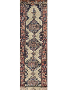  3x14 Antique Persian Sarab Runner - 102817.