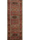 Old Persian Heriz  Area Rug - 3.4x14.0 - Rust - 110592.