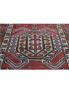 Old Persian Heriz  Area Rug - 3.4x14.0 - Rust - 110592.