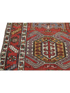 Old Persian Heriz  Area Rug - 3.4x14.0 - Rust - 110592.