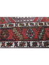 Old Persian Heriz  Area Rug - 3.4x14.0 - Rust - 110592.