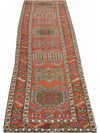 Old Persian Heriz  Area Rug - 3.4x14.0 - Rust - 110592.