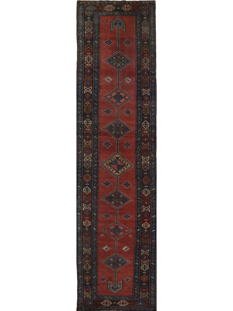 3x14 Old Persian Heriz Runner - 107926.