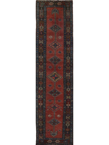  3x14 Old Persian Heriz Runner - 107926.