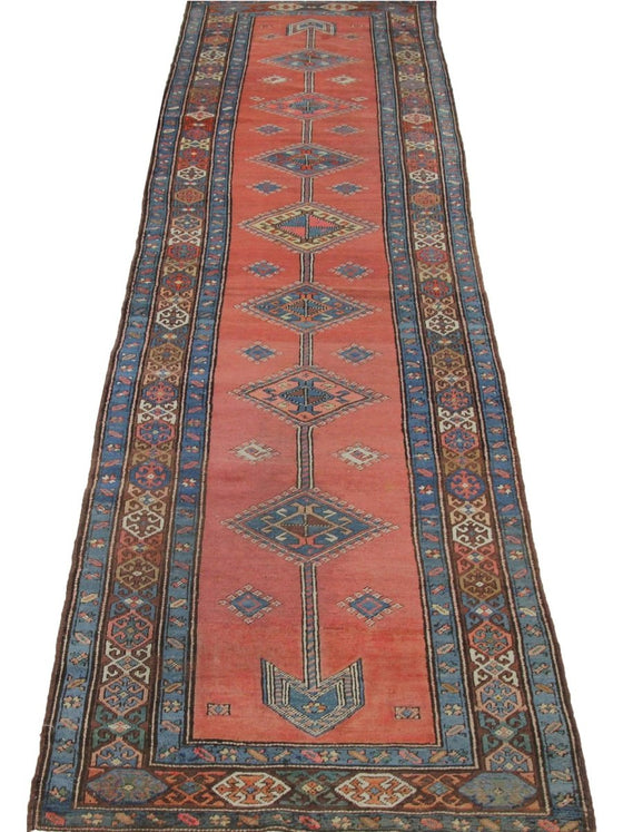 3x14 Old Persian Heriz Runner - 107926.