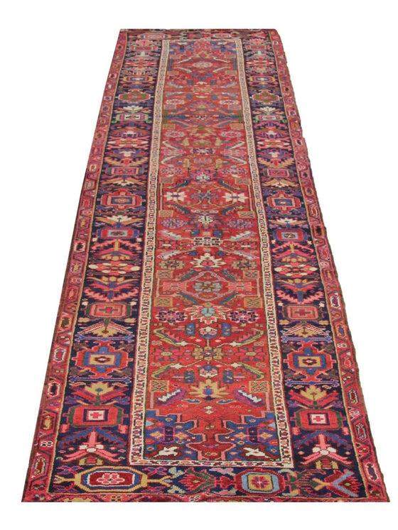 3x14 Old Persian Heriz Runner - 110542.