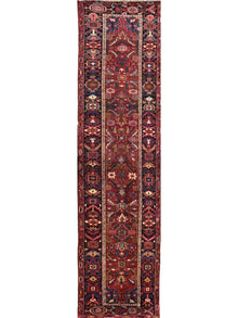  3x14 Old Persian Heriz Runner - 110542.