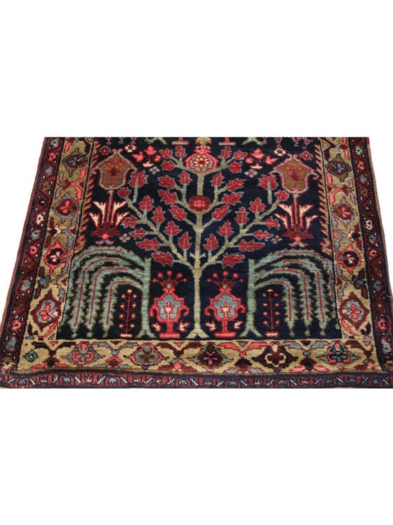 3x14 Old Persian Lilihan Area Rug - 110411.