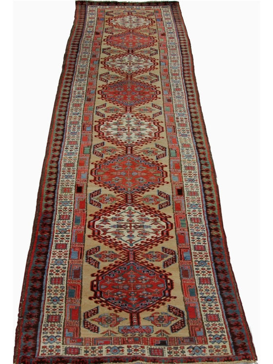 3x15 Antique Persian Sarab Runner - 103511.