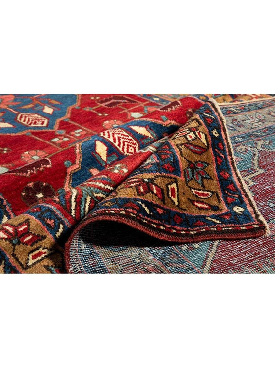 3x15 Old Persian Heriz Runner Rug  - 110777.