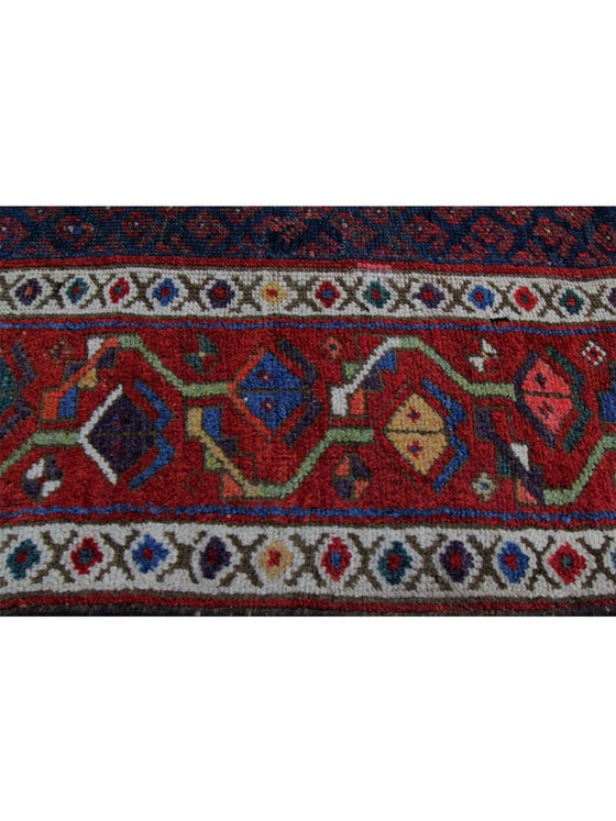 3x17 Antique Persian Kord Runner - 103328.