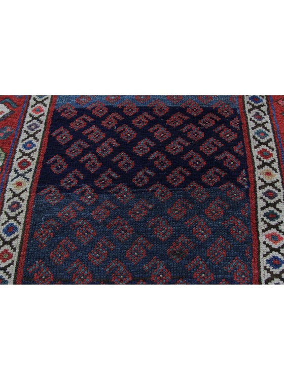 3x17 Antique Persian Kord Runner - 103328.