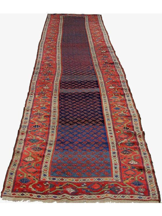 3x17 Antique Persian Kord Runner - 103328.