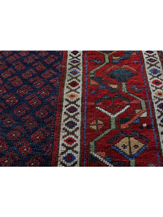 3x17 Antique Persian Kord Runner - 103328.