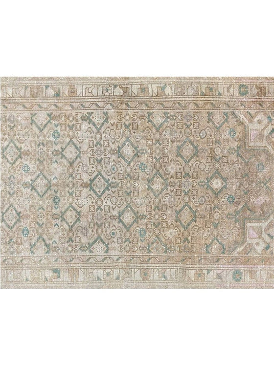 3x17 Old Persian Hamedan Runner Rug - 107425.