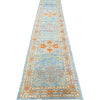 3x17 Turkish Oushak Runner Rug - 111147.