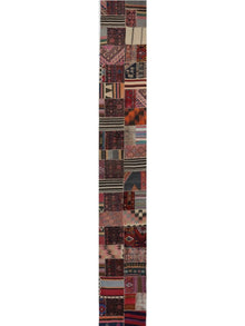  3x20 Persian Patchwork Runner - 109213.