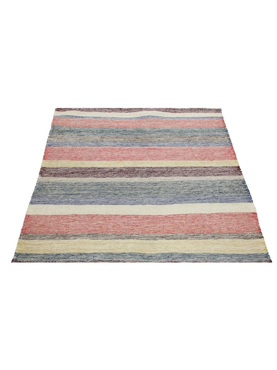 3x3 Persian Kilim Area Rug - 110007.