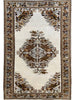 3x4 Antique Turkish Kirshahir Area Rug - 111200.