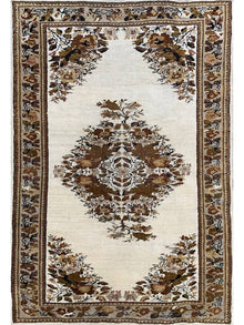  3x4 Antique Turkish Kirshahir Area Rug - 111200.