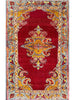3x5 Antique Turkish Kirshahir Area Rug - 111202.
