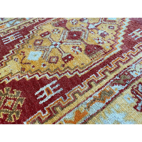 3x5 Antique Turkish Oushak Area Rug - 111201.