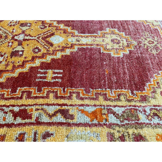 3x5 Antique Turkish Oushak Area Rug - 111201.