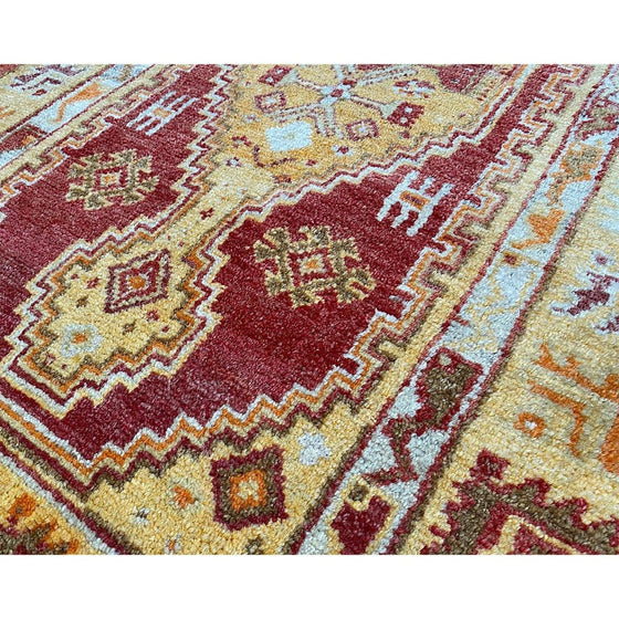 3x5 Antique Turkish Oushak Area Rug - 111201.