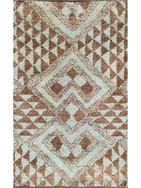 3x5 Moroccan Tribal Area Rug - 111152.