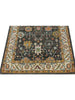 Persian Shiraz Area Rug - 3.4x4.9 - Black Ivory - 109813.