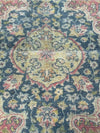 3x6 Antique Persian Tabriz Area Rug - 108533.