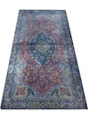 3x6 Antique Persian Tabriz Area Rug - 108533.