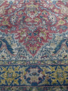 3x6 Antique Persian Tabriz Area Rug - 108533.