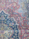 3x6 Antique Persian Tabriz Area Rug - 108533.