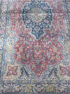 3x6 Antique Persian Tabriz Area Rug - 108533.