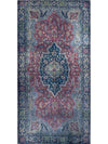 3x6 Antique Persian Tabriz Area Rug - 108533.