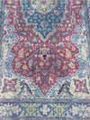 3x6 Antique Persian Tabriz Area Rug - 108534.