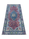 3x6 Antique Persian Tabriz Area Rug - 108534.