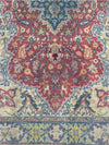 3x6 Antique Persian Tabriz Area Rug - 108534.