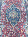 3x6 Antique Persian Tabriz Area Rug - 108534.