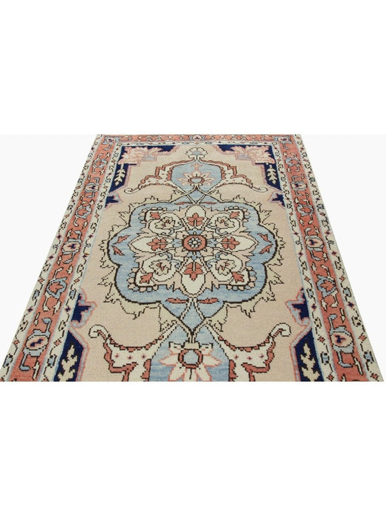 3x6 Old Persian Heriz Area Rug - 110563.