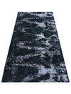 Overdyded Persian area rug - 2'9 x 6'10 - Black 109602.