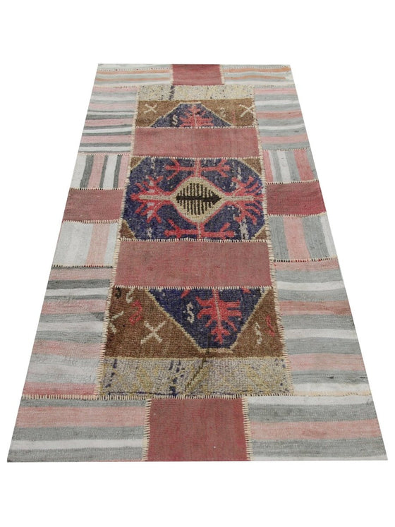 3x7 Patchwork Persian Runner - 109139.